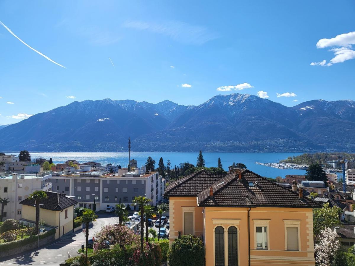 Ferienwohnung Montana Lago Locarno Dış mekan fotoğraf