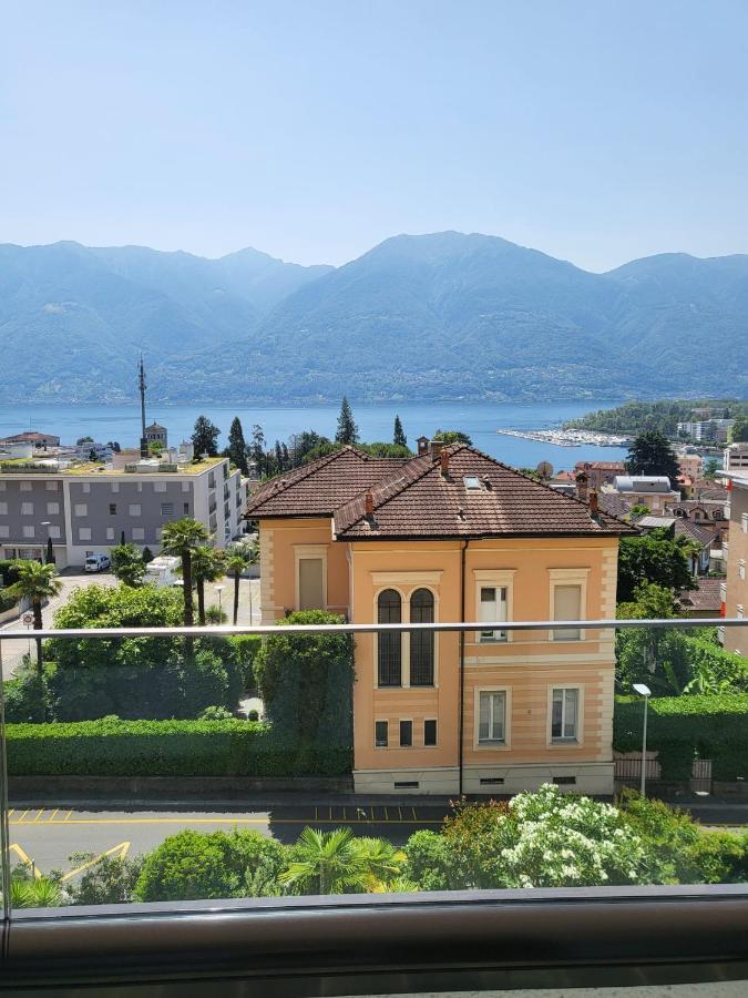 Ferienwohnung Montana Lago Locarno Dış mekan fotoğraf