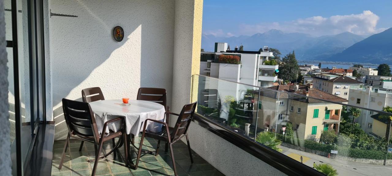 Ferienwohnung Montana Lago Locarno Dış mekan fotoğraf