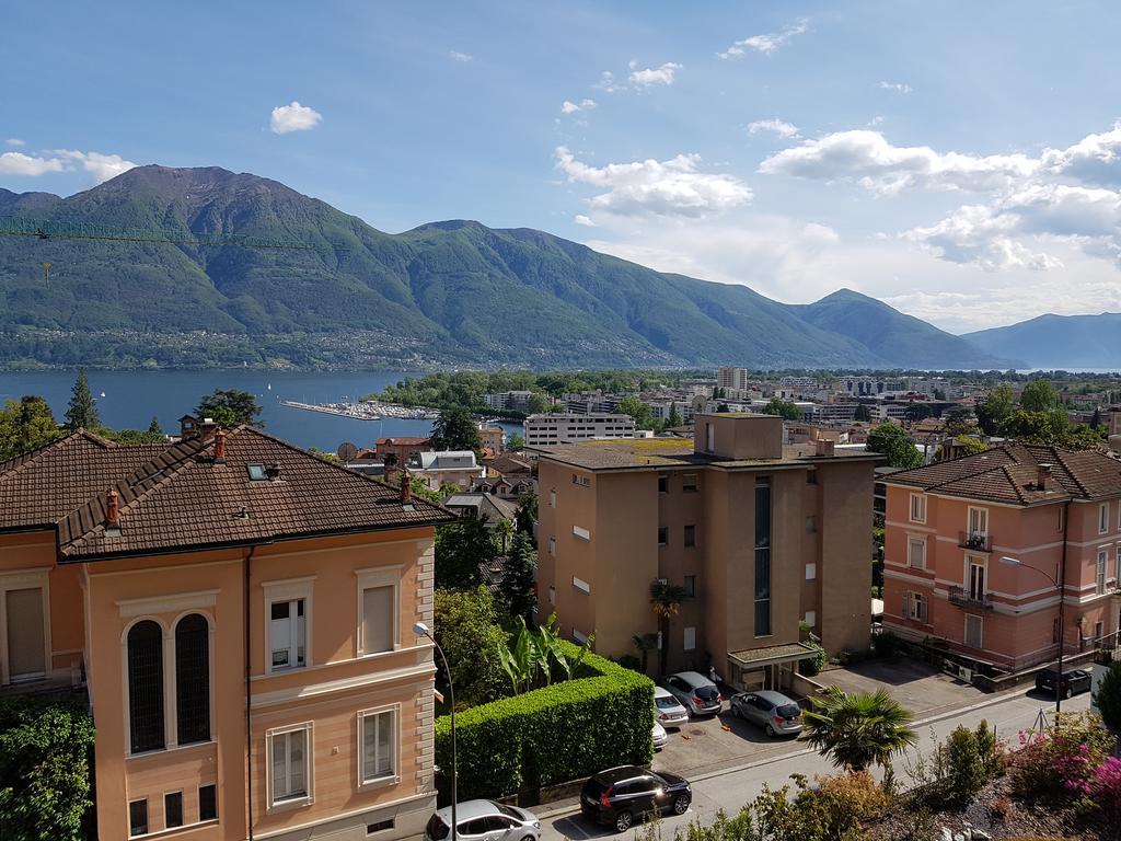 Ferienwohnung Montana Lago Locarno Dış mekan fotoğraf